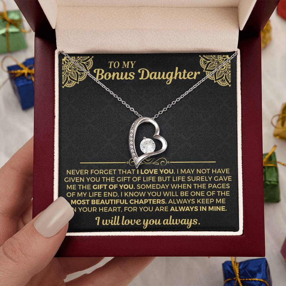 To My Bonus Daughter - Forever Love Gift Set