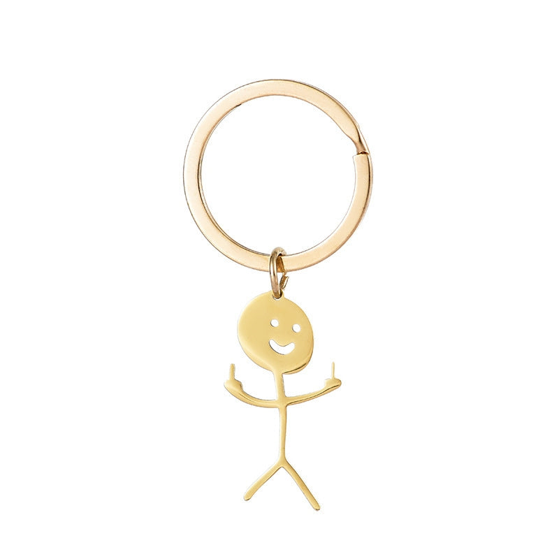 Funny Doodle Keychain【Buy 3 Free Shipping】