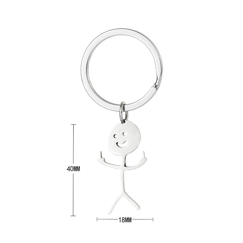 Funny Doodle Keychain【Buy 3 Free Shipping】