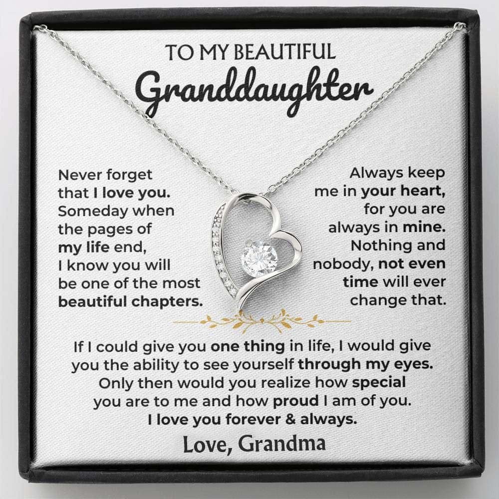 To My Beautiful Granddaughter - Forever Love Gift Set