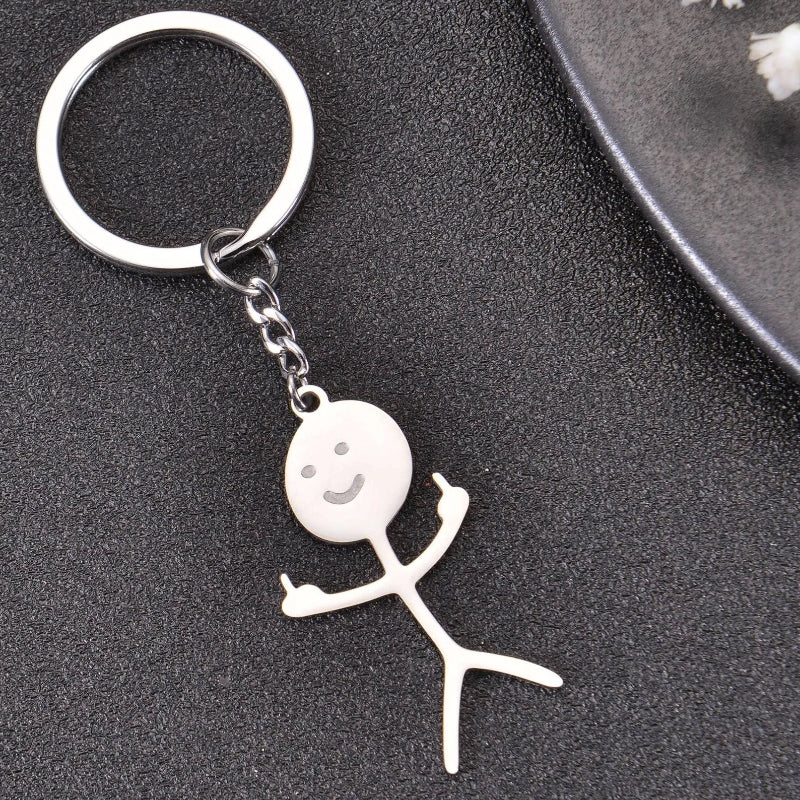 Funny Doodle Keychain【Buy 3 Free Shipping】