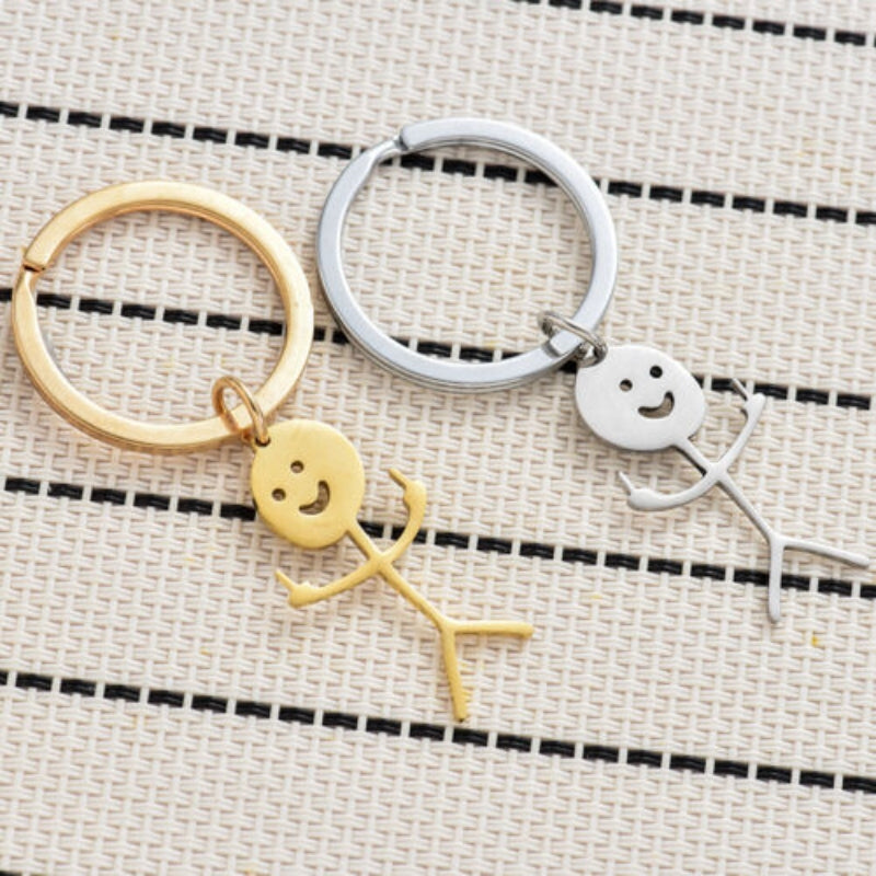 Funny Doodle Keychain【Buy 3 Free Shipping】