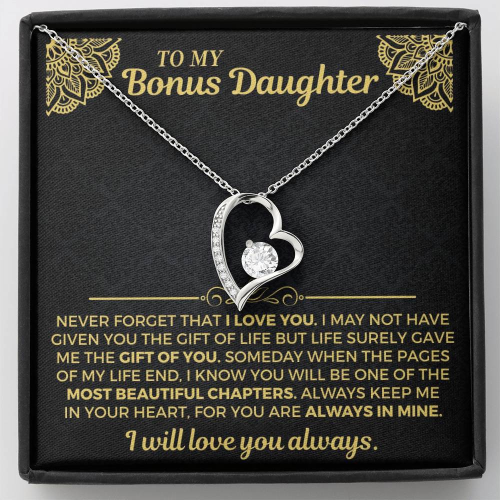 To My Bonus Daughter - Forever Love Gift Set