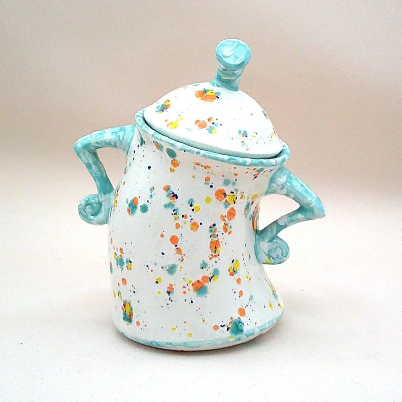 Handmade Canister With Attitude