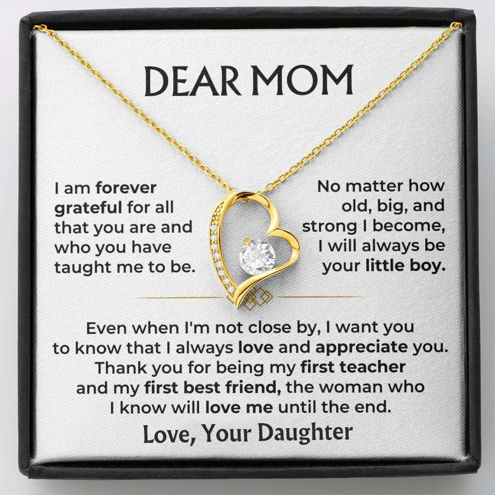 Dear Mom - From Son or Daughter - Forever Love Gift Set