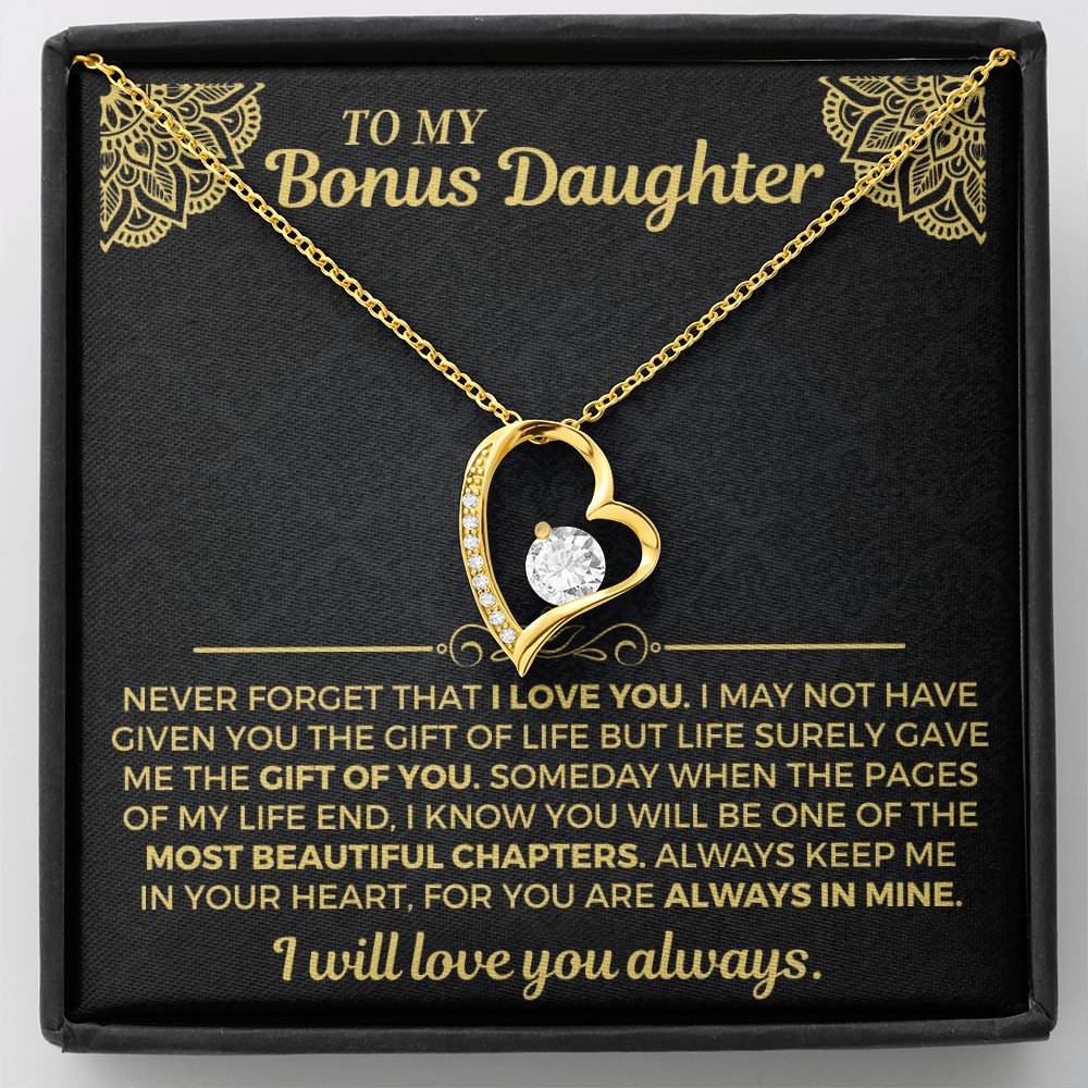 To My Bonus Daughter - Forever Love Gift Set