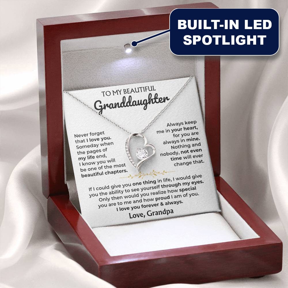 To My Beautiful Granddaughter - Forever Love Gift Set