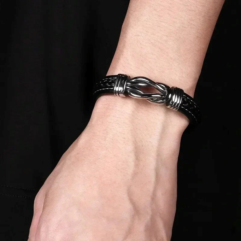 To My Son - From Dad - Forever Linked Premium Bracelet Gift Set