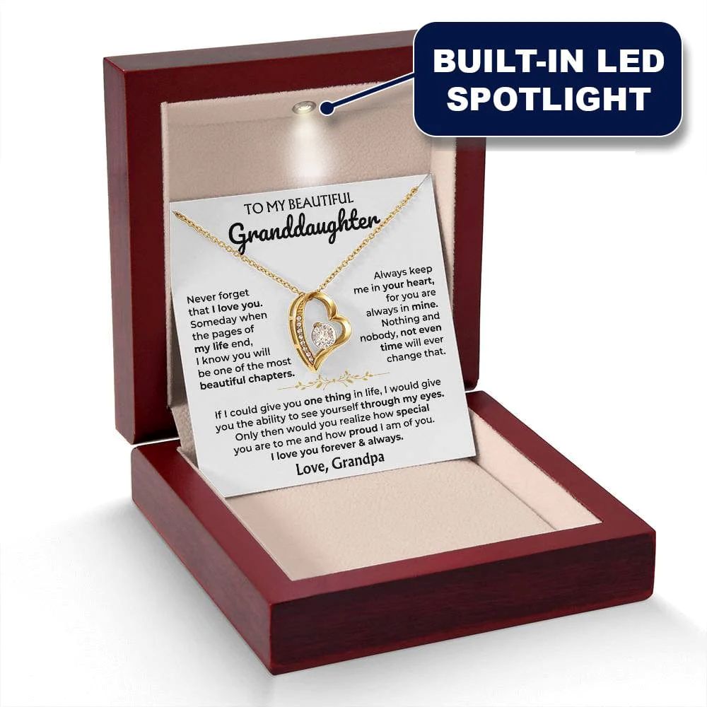To My Beautiful Granddaughter - Forever Love Gift Set