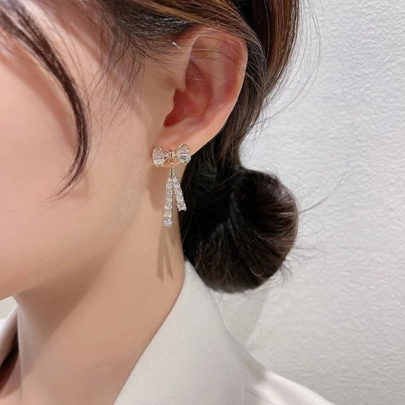 Bow Knot Earrings(Two types)