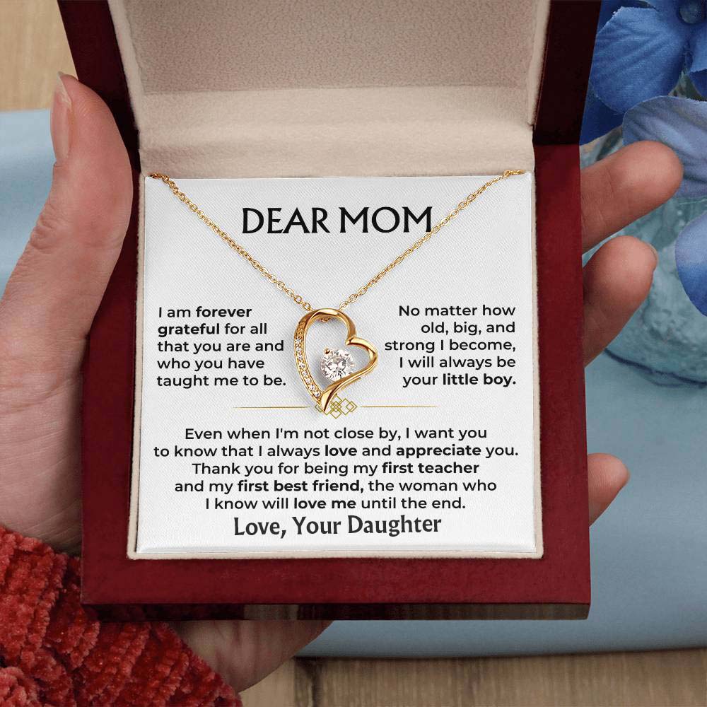 Dear Mom - From Son or Daughter - Forever Love Gift Set
