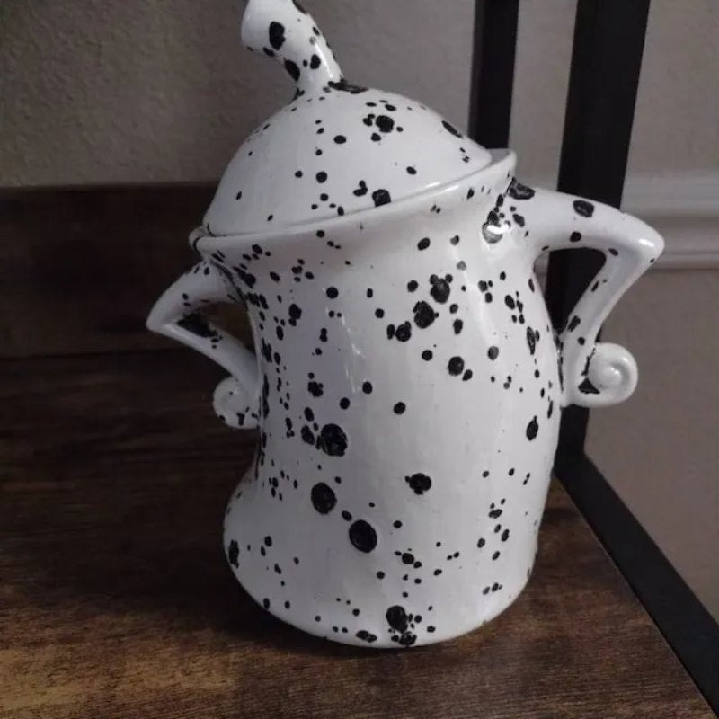 Handmade Canister With Attitude