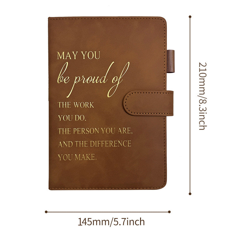 May You Be Proud Of - Employee Motivation Notebook - B341