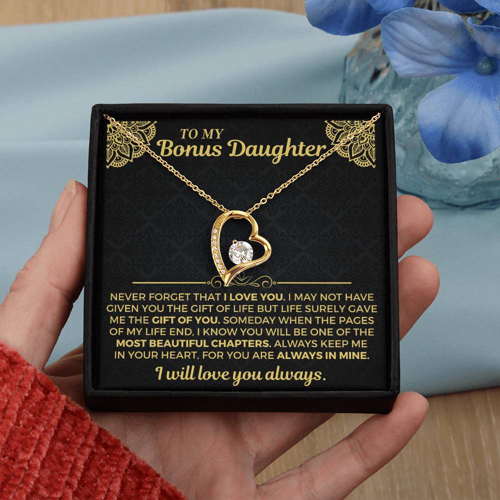 To My Bonus Daughter - Forever Love Gift Set