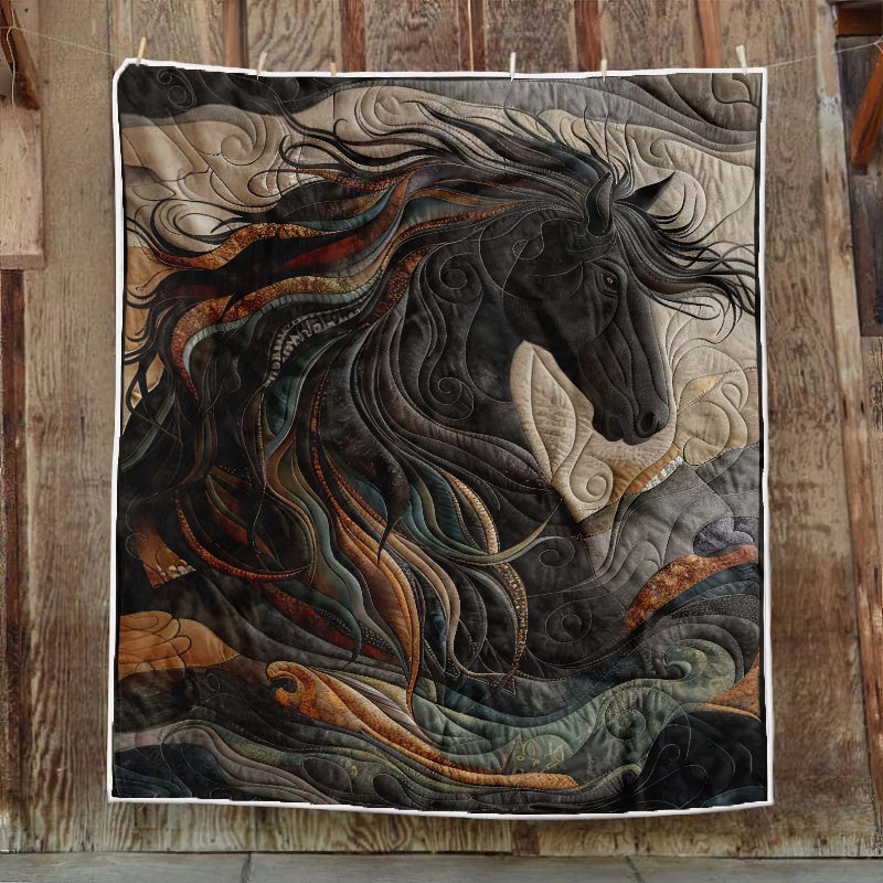 Dynamic Horse Design Blanket - D300 - Premium Blanket