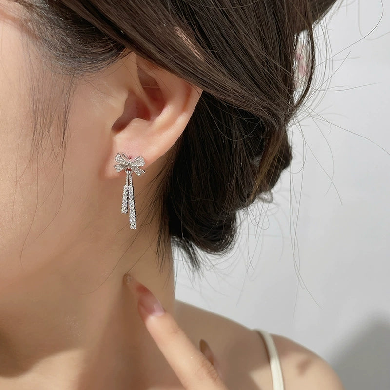 Bow Knot Earrings(Two types)