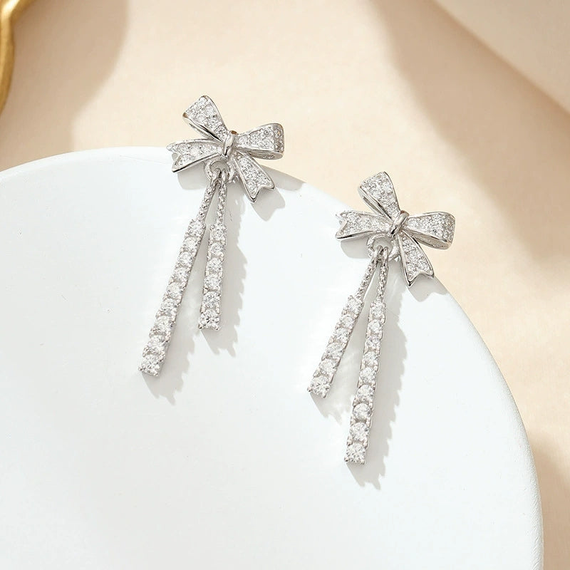 Bow Knot Earrings(Two types)