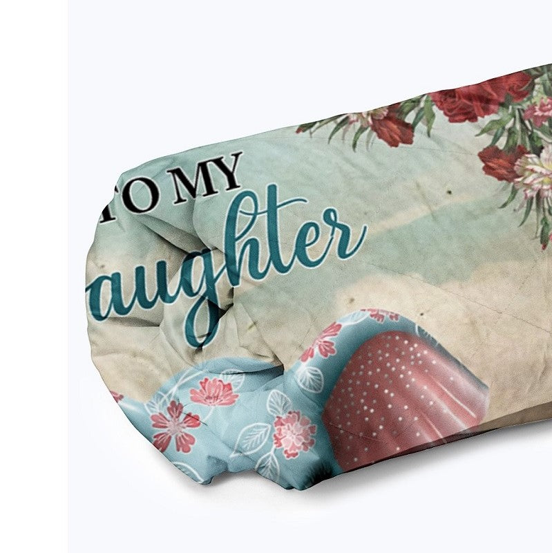 To My Daughter - From Mom - A321 - Premium Blanket