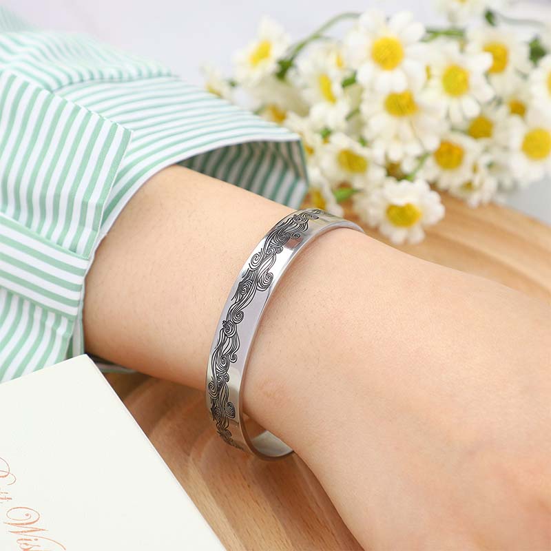 Be Kind...Of A Bi♥ch Mantra Bracelet