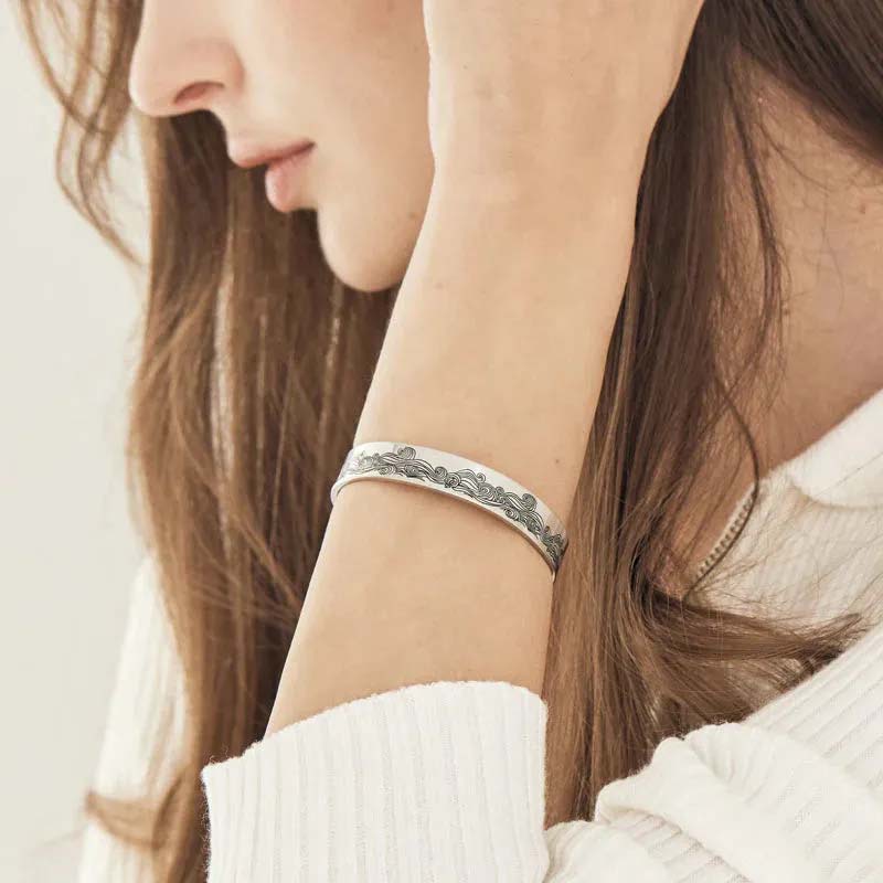 Be Kind...Of A Bi♥ch Mantra Bracelet