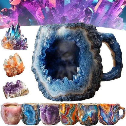 2025 New Mineral Crystal Coffee Mugs