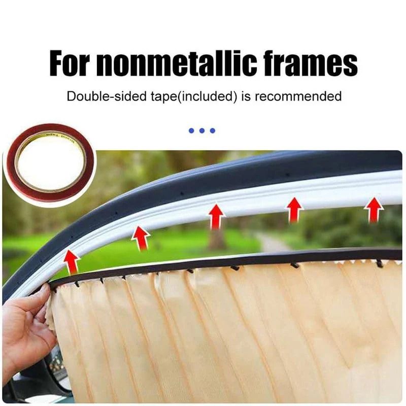 Universal Fit Magnetic Car Side Window Privacy Sunshade