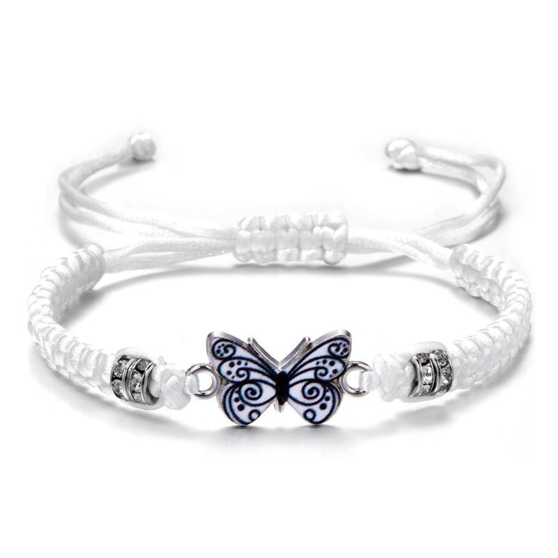 For Memorial - They Fly With Us Every Day Butterfly Bracelet