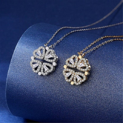 ☘Four-Leaf Heart Shape Necklace【Buy 2 Free Shipping】