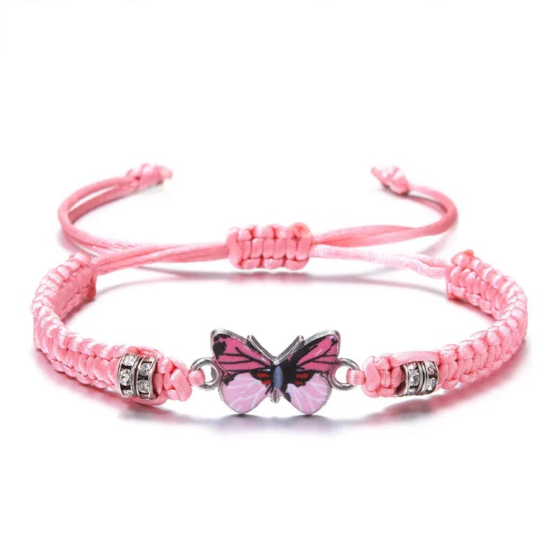 For Memorial - They Fly With Us Every Day Butterfly Bracelet