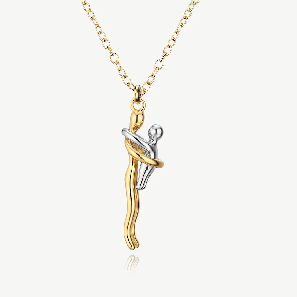 Forever Bond - Mother & Child Hug Necklace