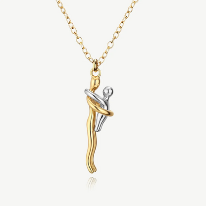 Forever Bond - Mother & Child Hug Necklace