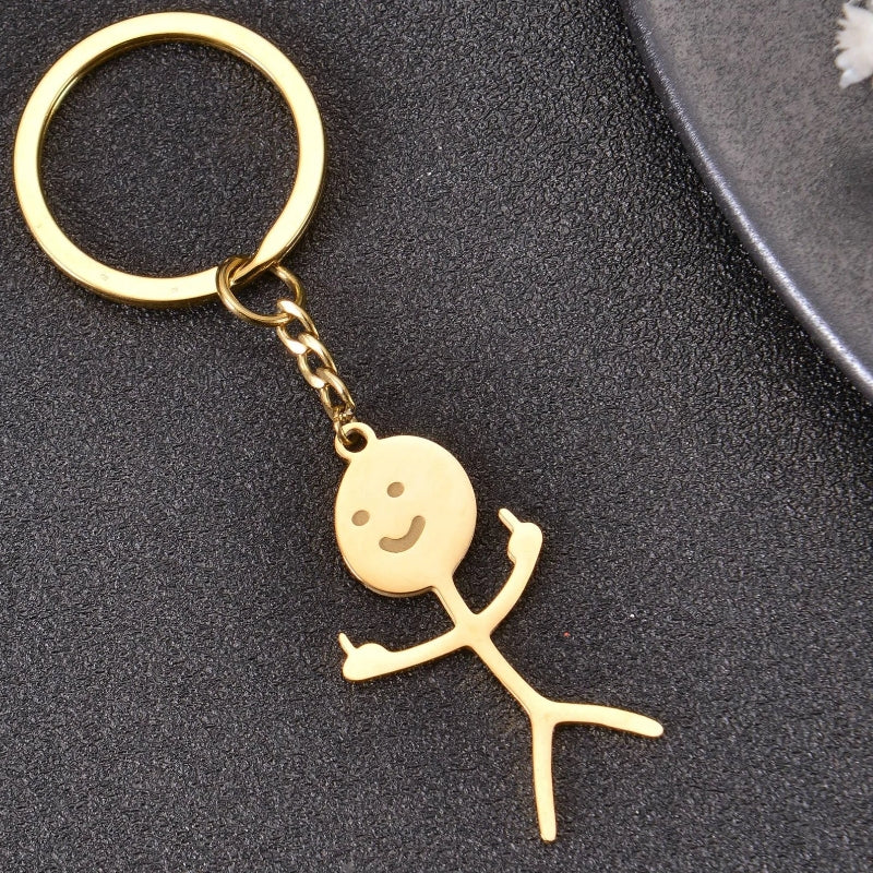 Funny Doodle Keychain【Buy 3 Free Shipping】