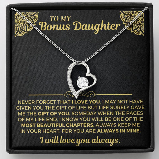 To My Bonus Daughter - Forever Love Gift Set