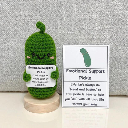 Handmade Emotional Support Pickled Cucumber Gift