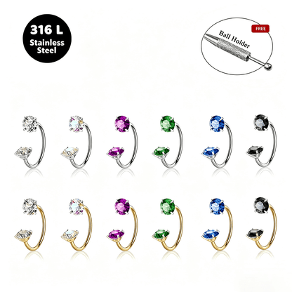 Horseshoe Nose Rings