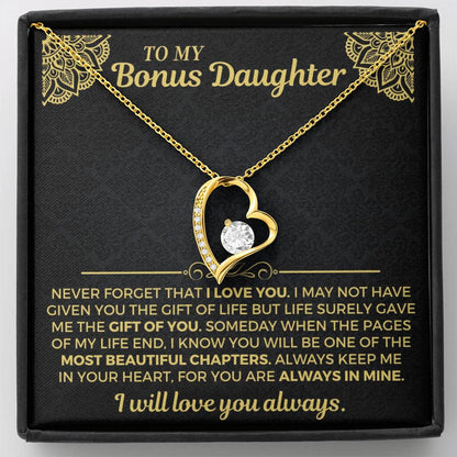 To My Bonus Daughter - Forever Love Gift Set