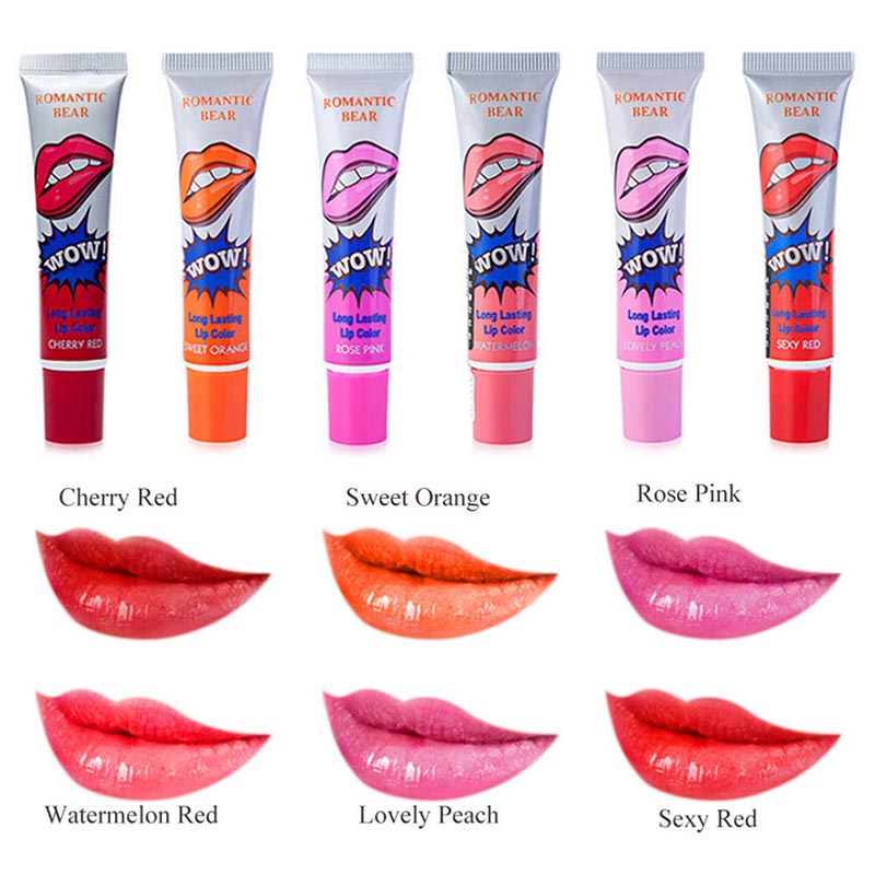 Peel off Lip Stain Waterproof Lipstick