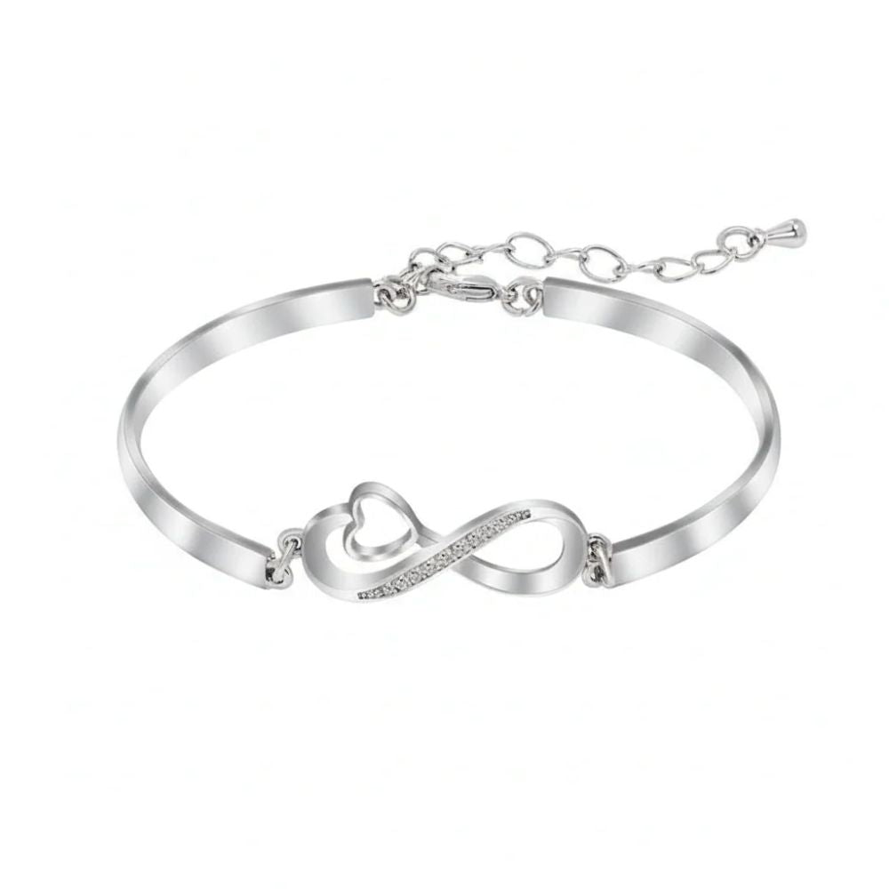 To My Granddaughter - Keep Me In Your Heart Infinity Bracelet