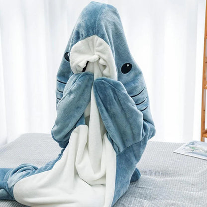 Wearable Shark Blanket Sleeping Bag