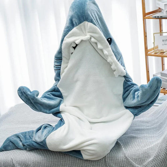 Wearable Shark Blanket Sleeping Bag