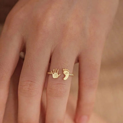 For Mother - Mama To Be Palm And Foot Ring