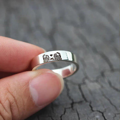 For Friend - Friends Until Die Open Ring