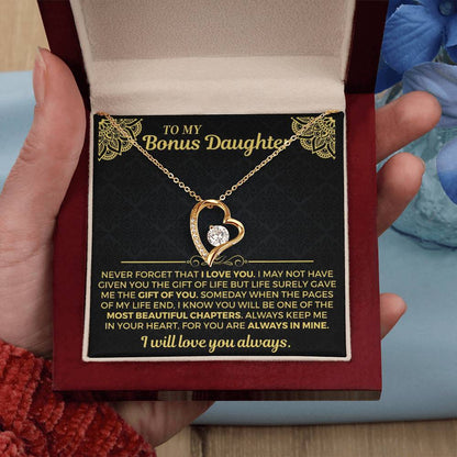 To My Bonus Daughter - Forever Love Gift Set
