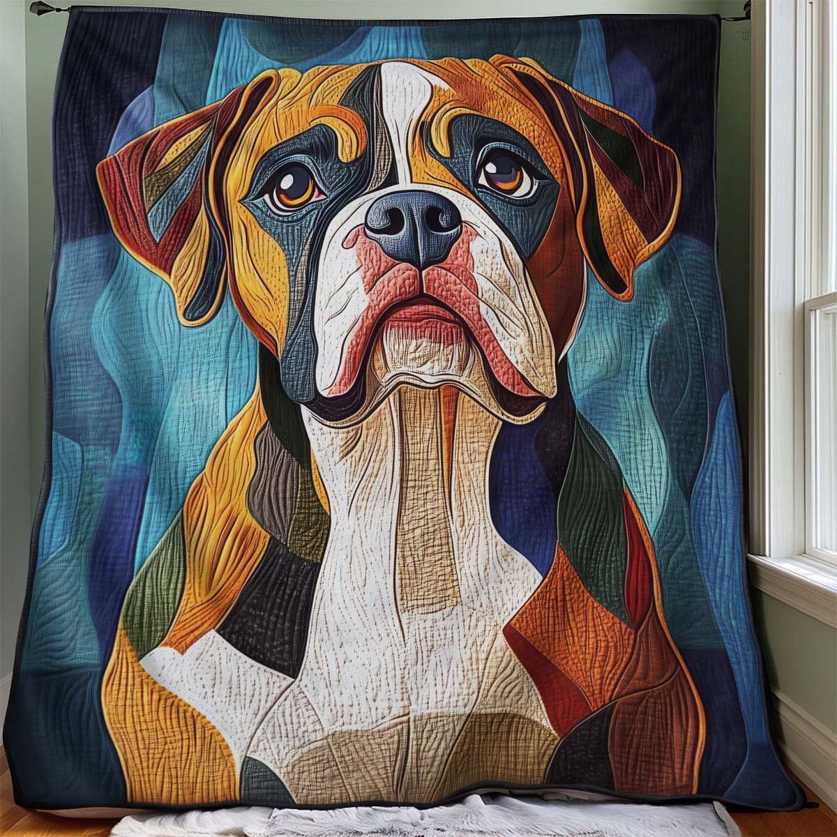 Boxer Dog Blanket - D289 - Premium Blanket