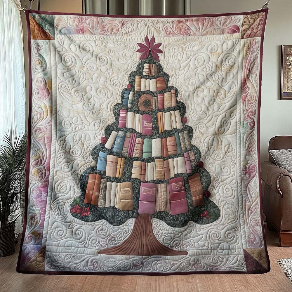 All Booked For Christmas Blanket - D291 - Premium Blanket