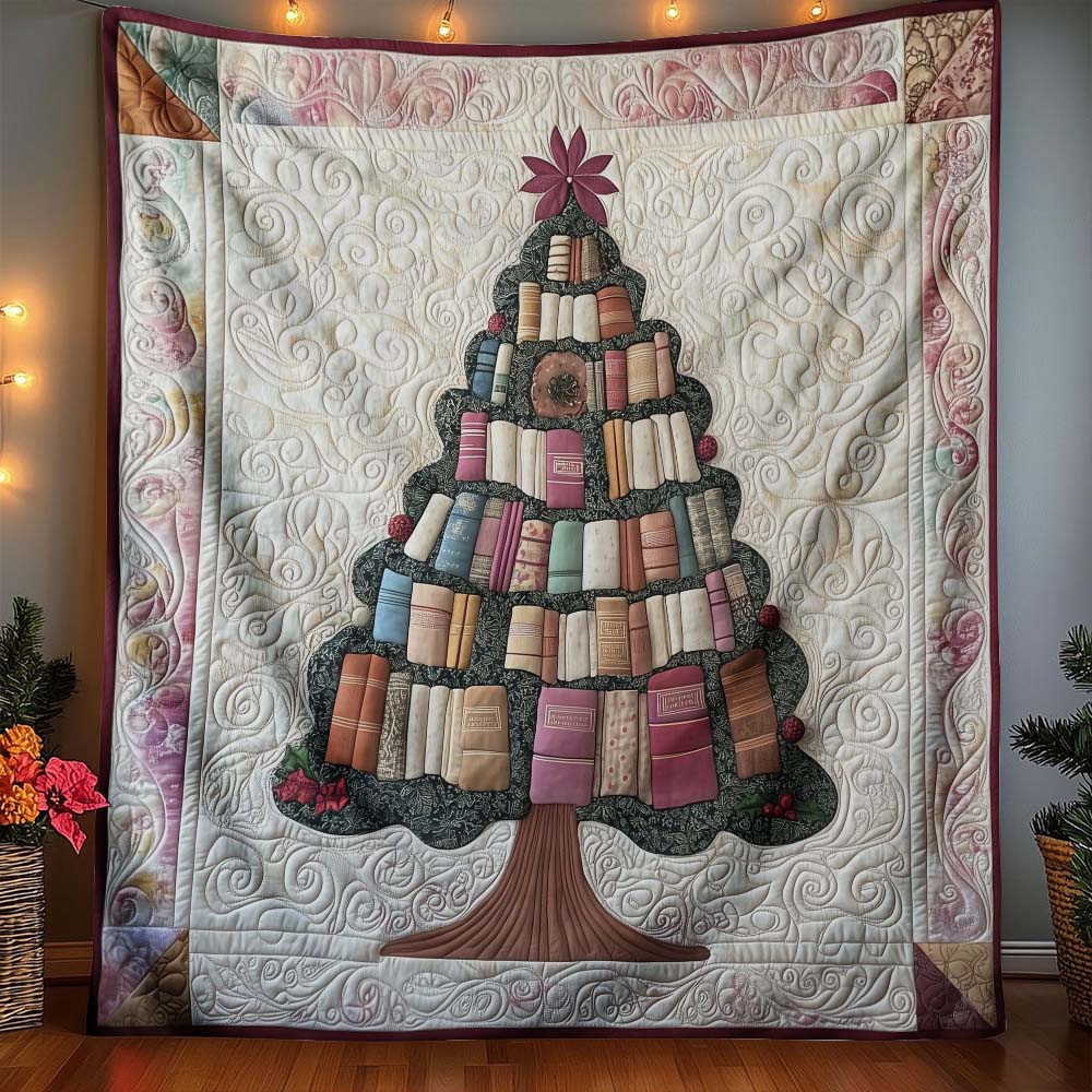 All Booked For Christmas Blanket - D291 - Premium Blanket