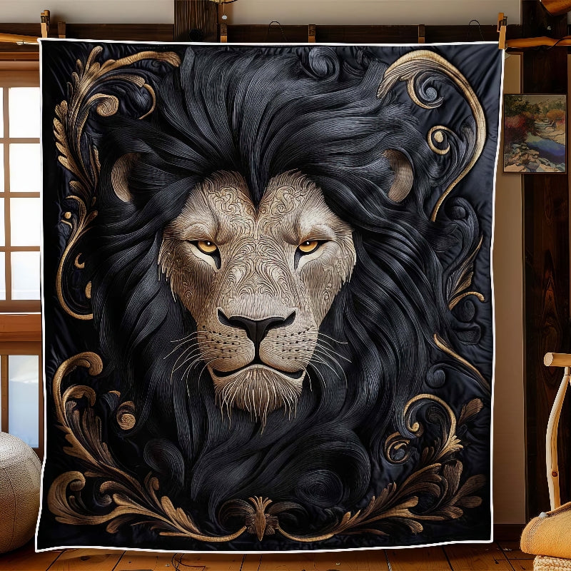 Majestic Lion Blanket - D296 - Premium Blanket