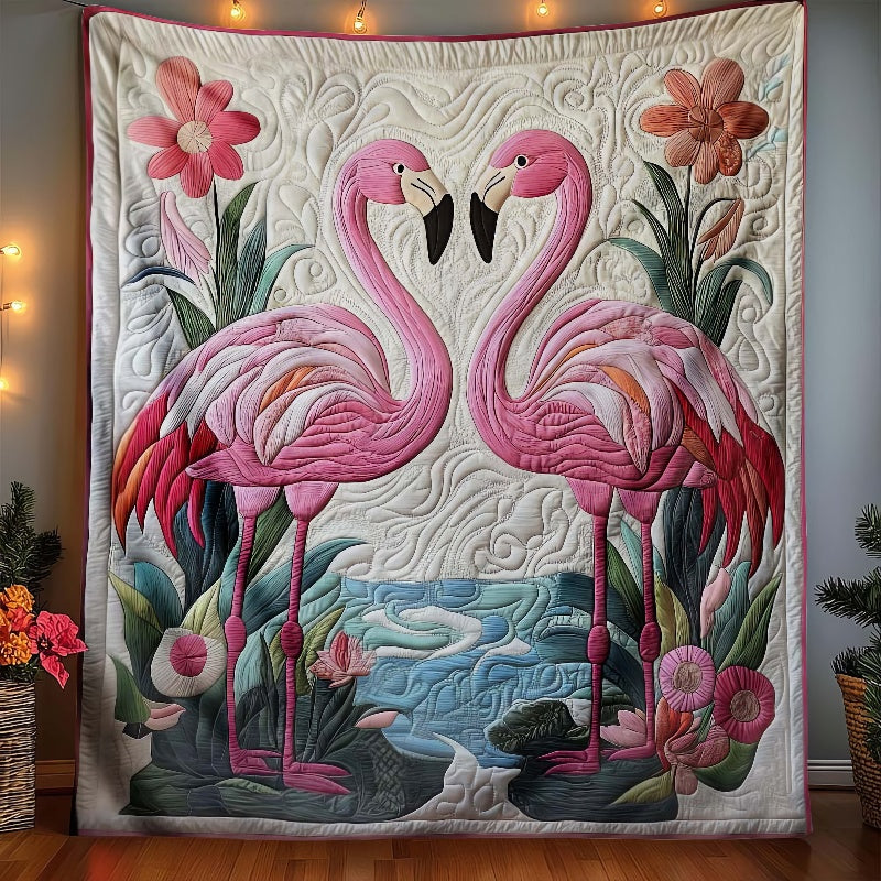 Flamingo Blanket - D299 - Premium Blanket