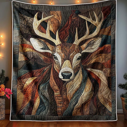 Woodland Majesty Elk Blanket - D302 - Premium Blanket