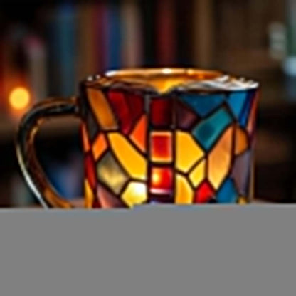 Painted Art Mug
